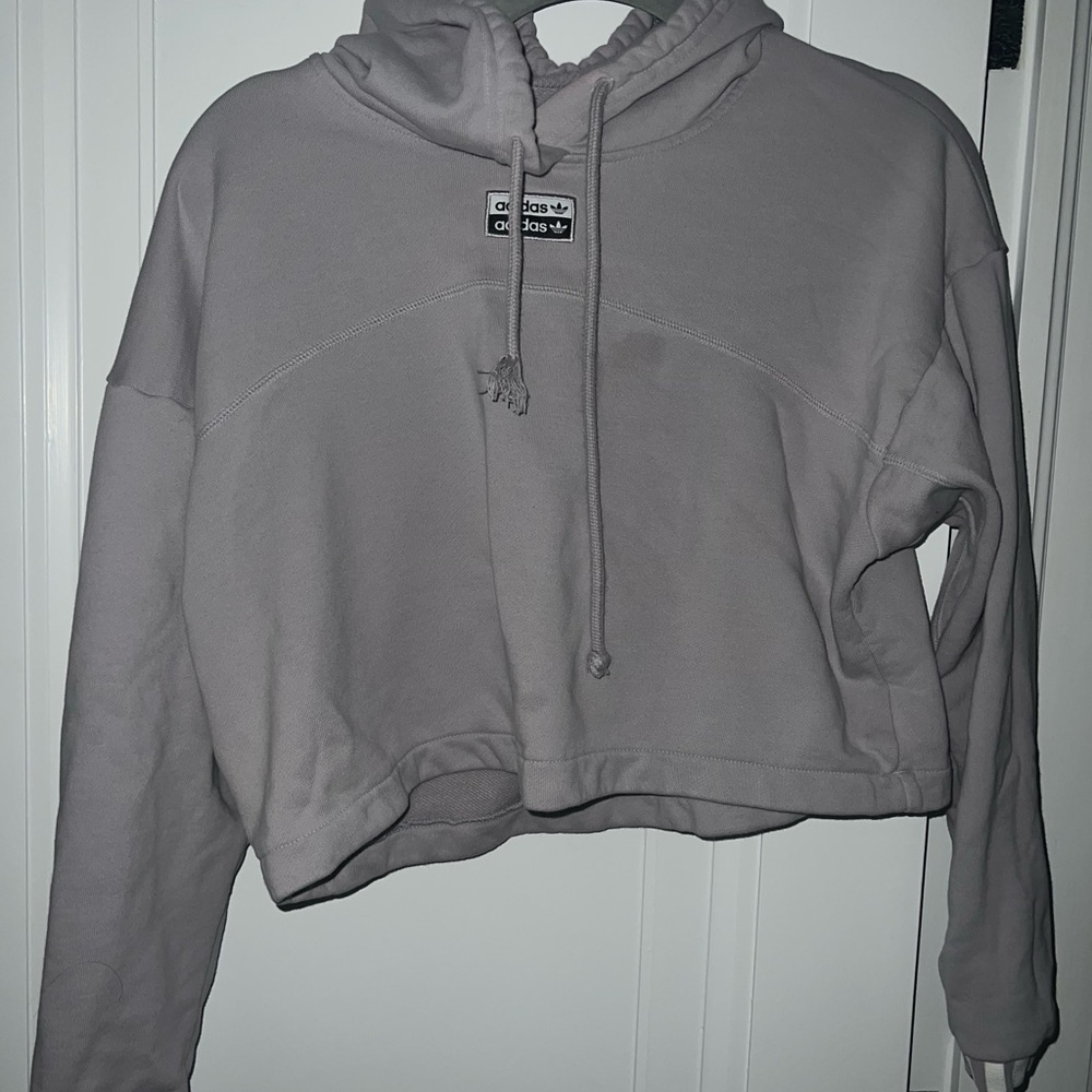 Adidas Women's Purple Hoodie